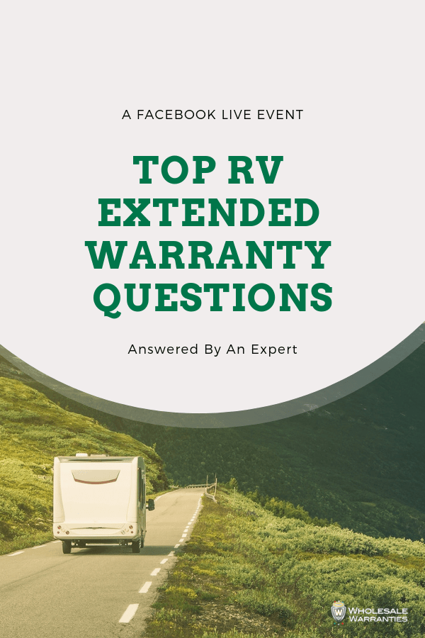 Top RV Extended Warranty Questions Answered