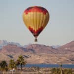 hot air balloon in lake havasu city az