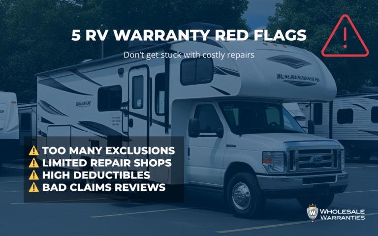 RV warranty red flags