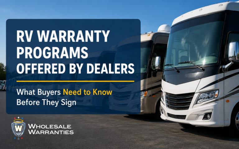 Dealer RV Warranty Programs: What Buyers Need to Know Before They Sign