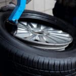 Tire Change Closeup